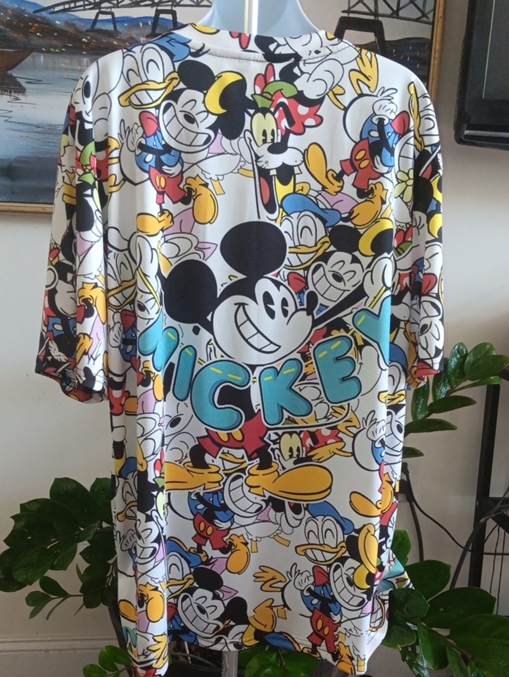 Disney Mickey Mouse and Friends Retro P2P 25" L 31: 3XL Stretchy - Picture 3 of 4